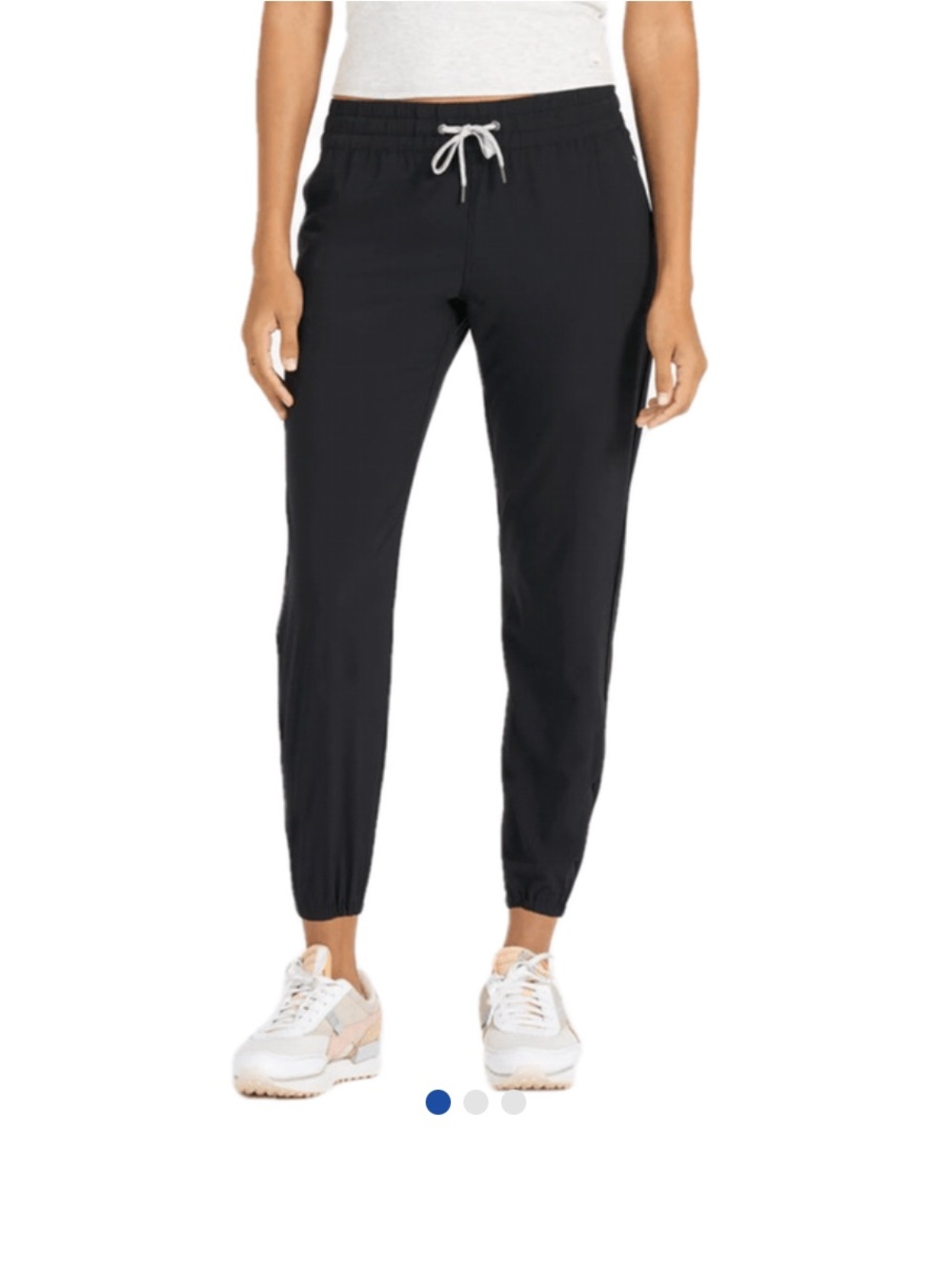 Vuori weekend jogger - black